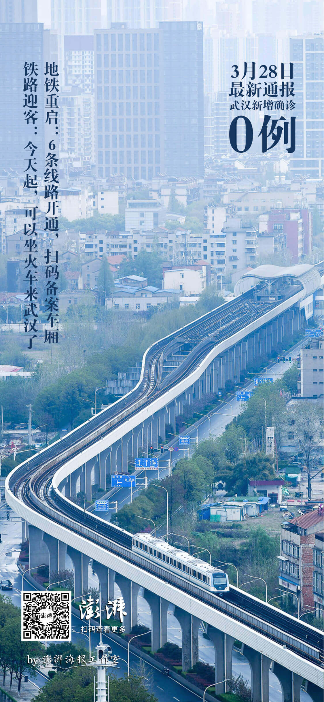 【海报】武汉重启,33张海报见证这座城市的复苏