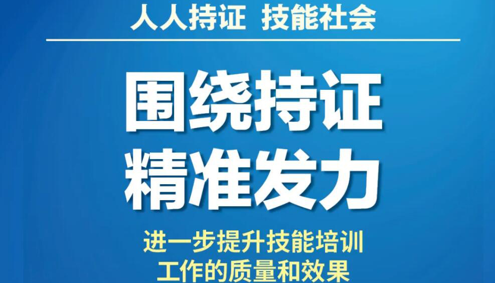 【海报】看山西如何部署“人人持证、技能社会”