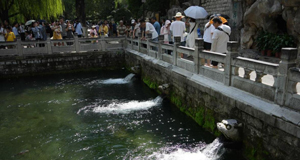 济南泉水恢复喷涌活力