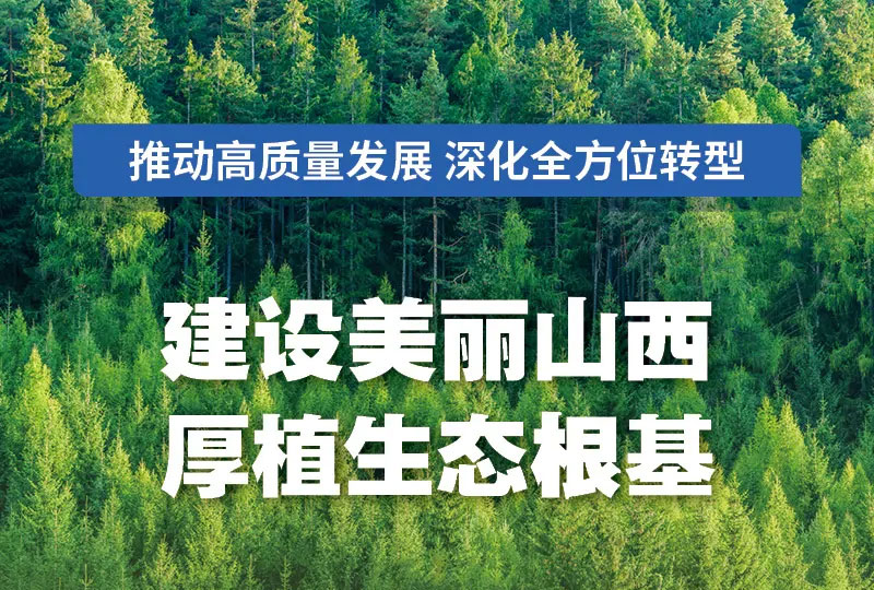 【图解】建设美丽山西，厚植生态根基