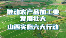 推动农产品加工业发展壮大！山西实施六大行动