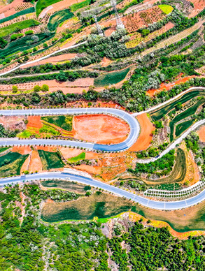 黄河1号旅游公路春景如画