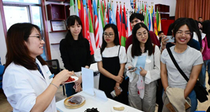 中医药文化走进国际学生课堂
