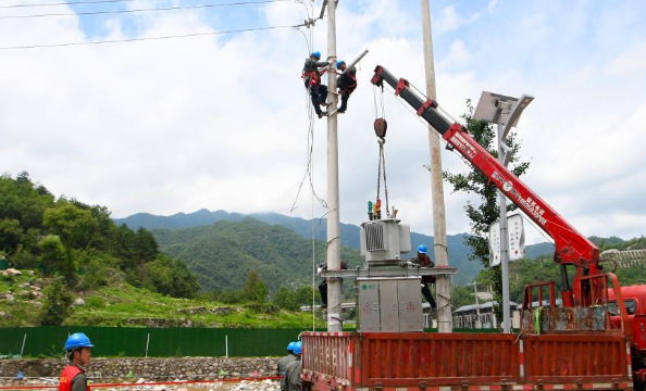 河南西峡：灾后救援