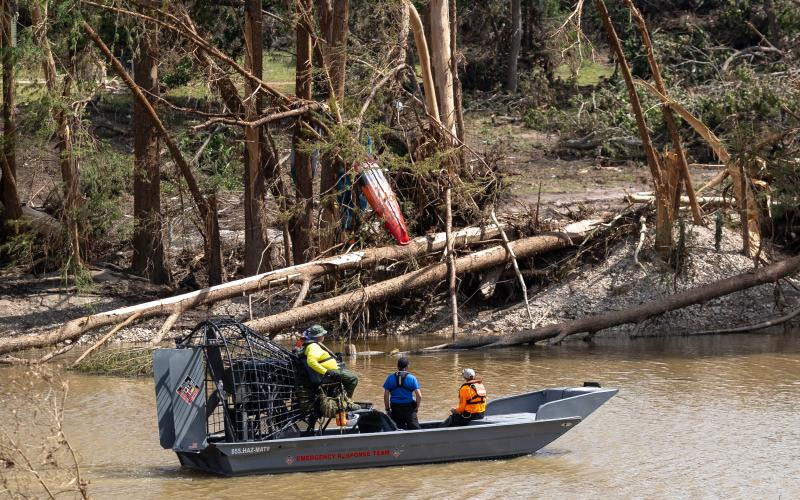 美国得州洪灾造成至少129人死亡 仍有166人失踪