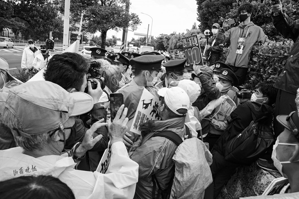 冲绳回归日本本土50周年民众呼吁撤走美军基地