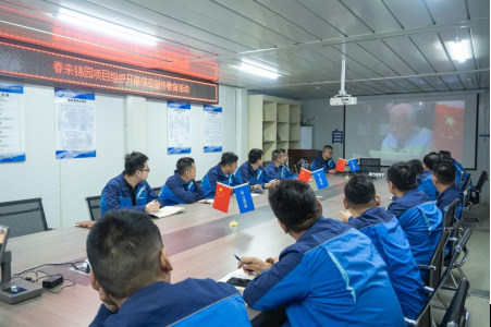 中交一公局集团库尔勒春来锦园项目开展"保密宣传教育月"活动