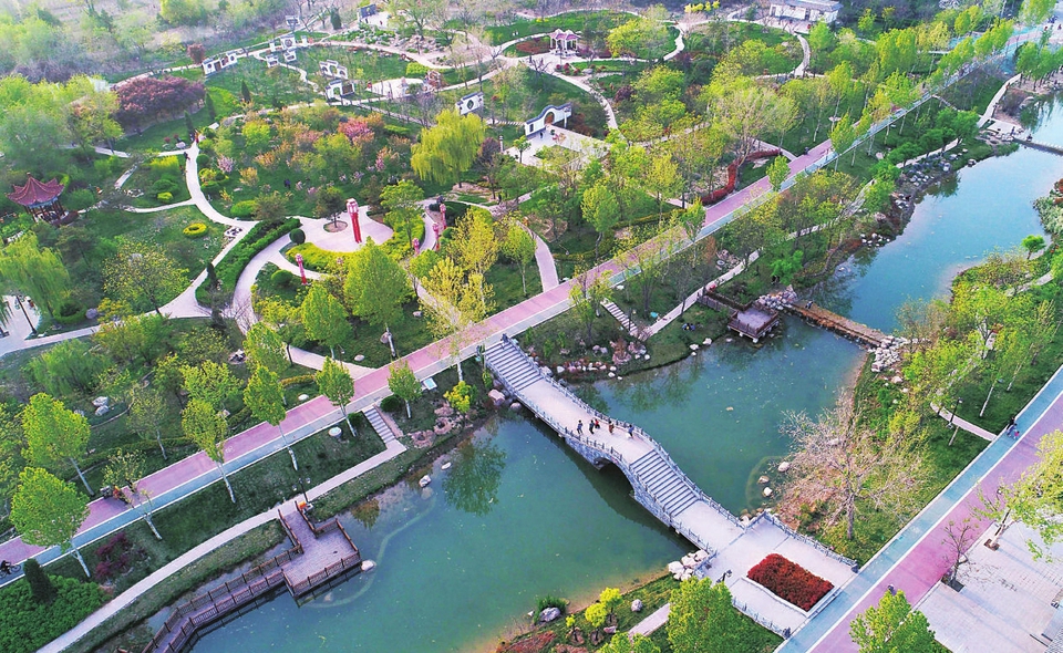 稷山:三面环水,四边有林的生态县城格局初步形成