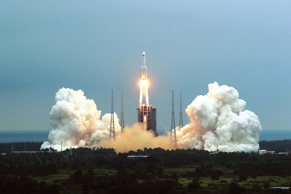 天和核心舱成功发射