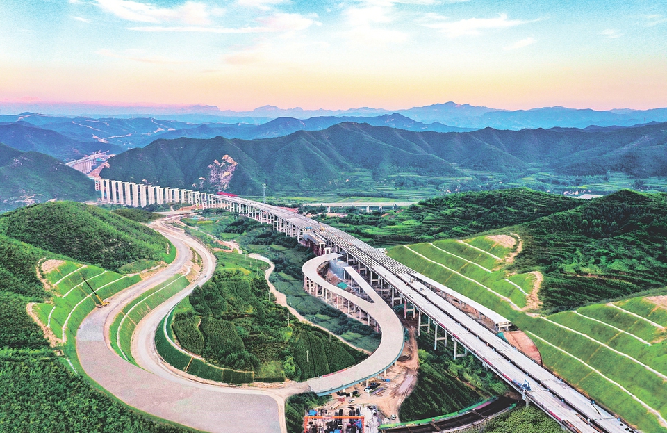 昔榆高速智慧建设管理中心昔榆高速芦子坪一号大桥