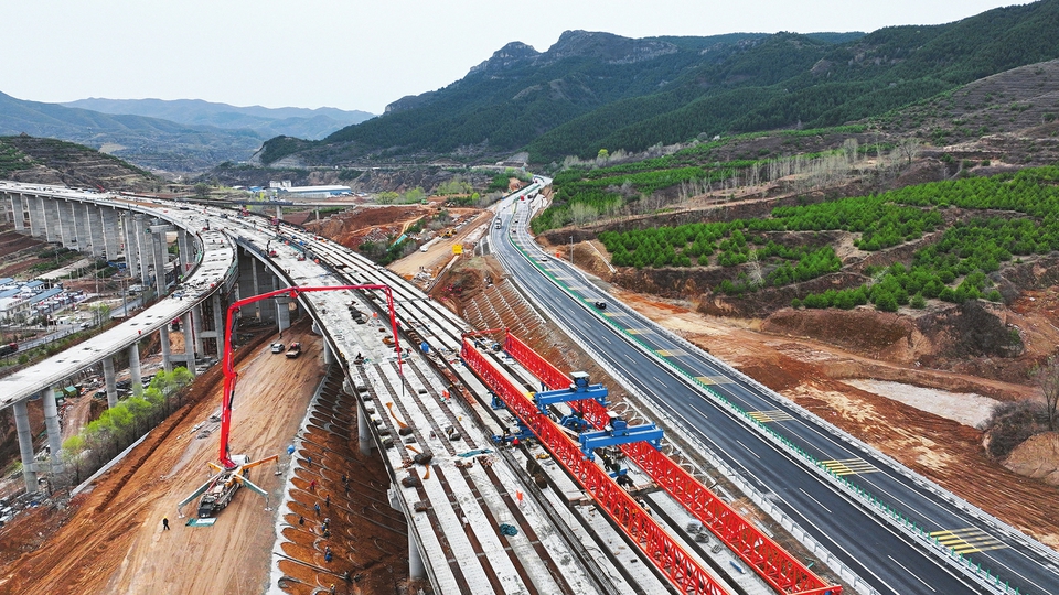 太原西北二环高速加紧建设